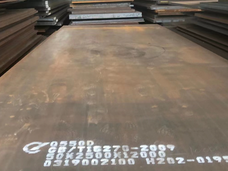 定城镇Q550高强钢板