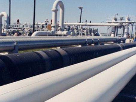 定城镇石油输送案例